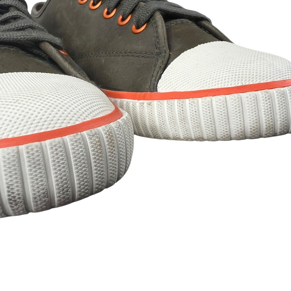 Tretorn Tournament Sneakers Mens 8 Olive Green Leather‎ Low Top Sporty Shoes - Picture 8 of 14